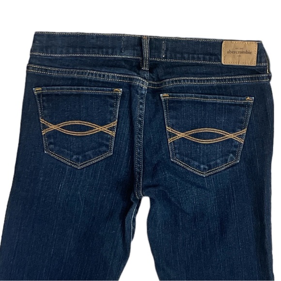 Kids Abercrombie Sz:16 Cute Stretch Blue Jeans - Picture 5 of 7